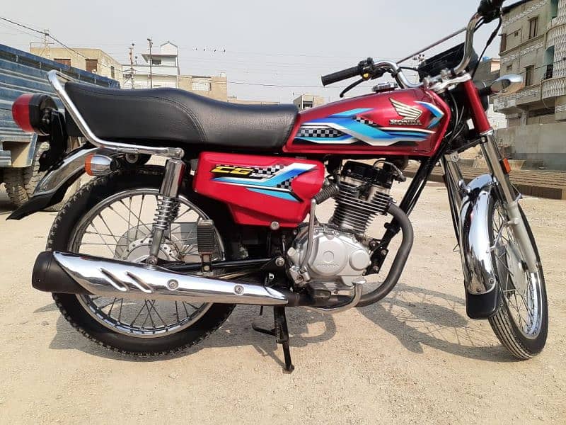 Honda cg 125 2024. . .  6th month 0