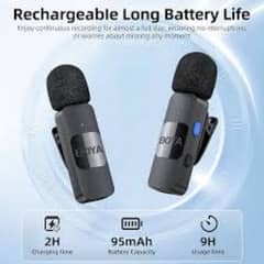 Boya Wireless Dual Microphone | High Quality Sound Recording