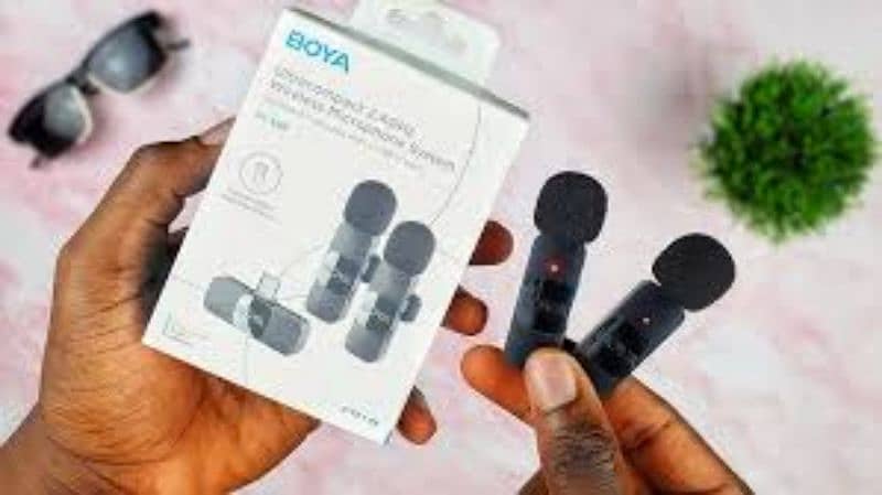 Boya Wireless Dual Microphone | High Quality Sound Recording 1