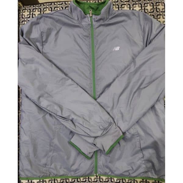 new balance reversible parachute jacket  XL 1