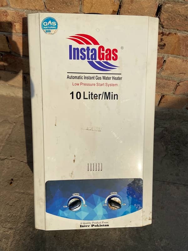 insta gas 10 litre water heater 0