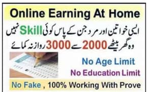 Online Earning at home