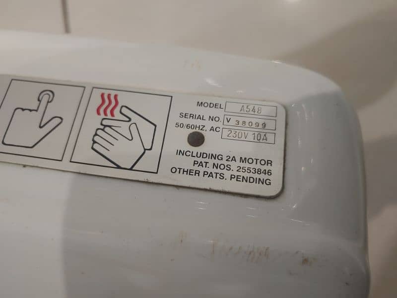 Hand dryer 2