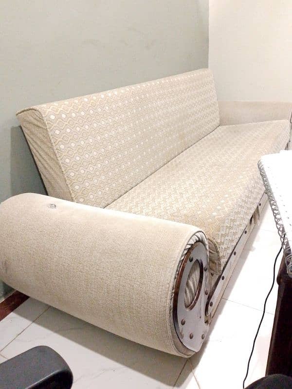 sofa cum bed new condition 2