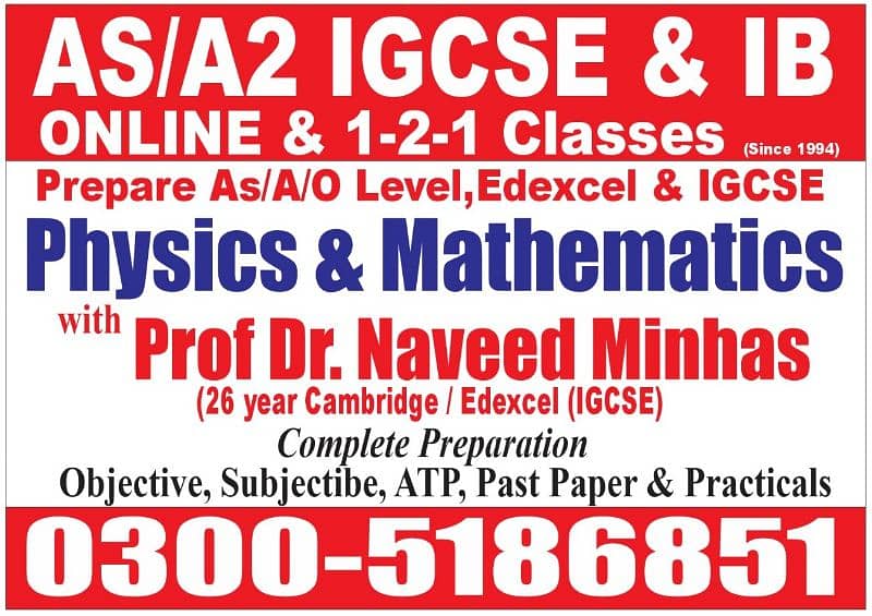 Online Chemistry classes A/O level Cambridge & Edexcel GCE,GCSE,IGCSeE 1