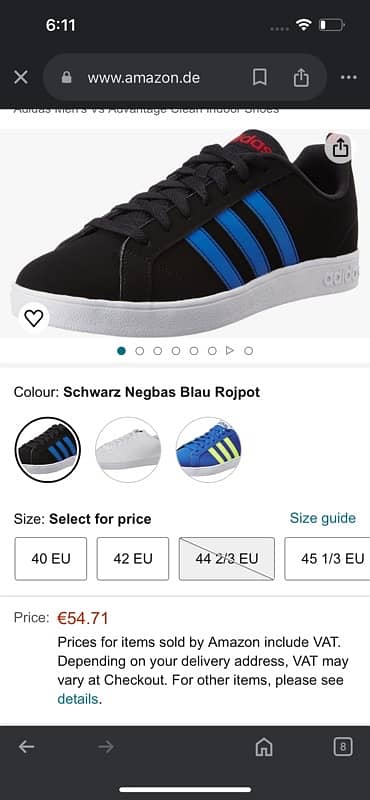 adidas shoes 8