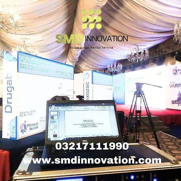 Audio visual equipment rental , smd sound system projectoru 15