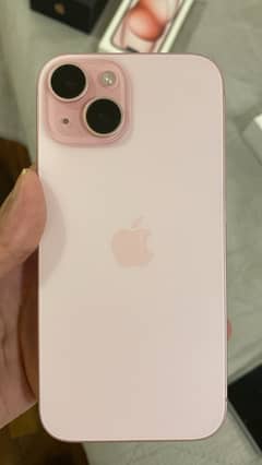 iPhone 15 128 GB  PTA approved  Under warranty 0