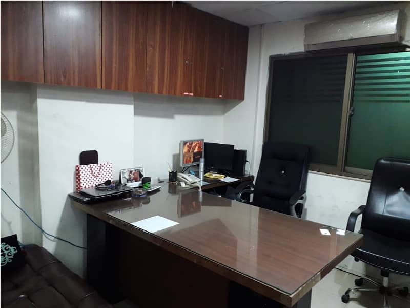 Fully Furnished Area 850 Square Feet Office Available For Rent Real Pictures in Main Boulevard Road Gulberg 3 Lahore 6