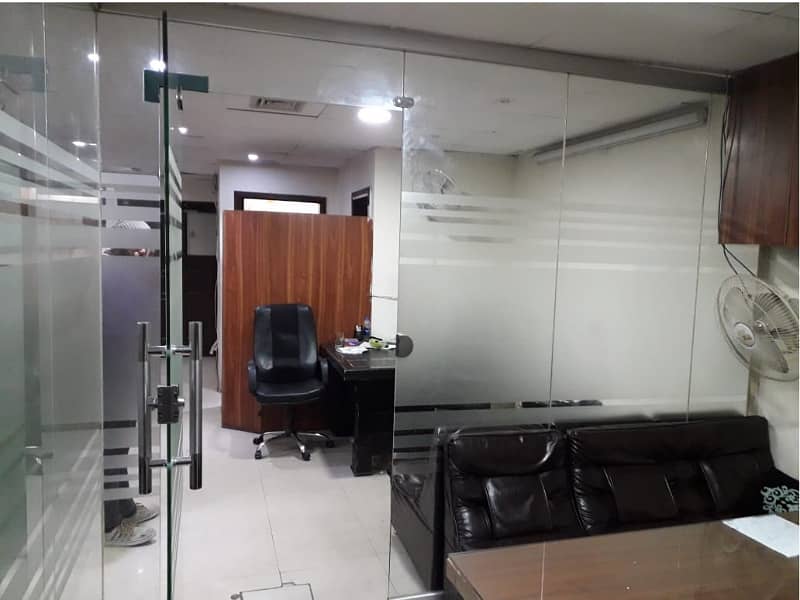 Fully Furnished Area 850 Square Feet Office Available For Rent Real Pictures in Main Boulevard Road Gulberg 3 Lahore 7