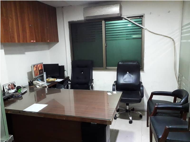 Fully Furnished Area 850 Square Feet Office Available For Rent Real Pictures in Main Boulevard Road Gulberg 3 Lahore 8