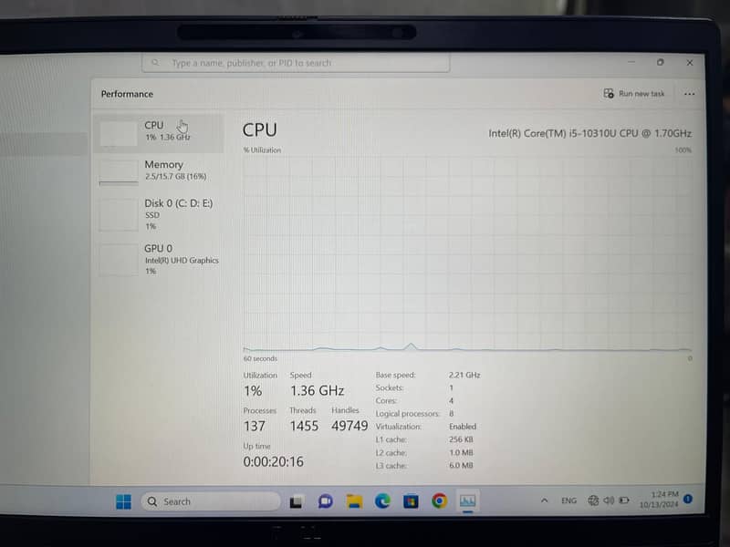 Dell Latitude 7410 Touch Screen (0322-8832611) 9