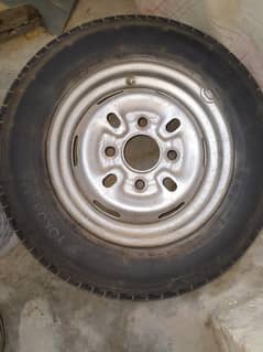 Stepney Wheel With Tyre - 0333-3687594