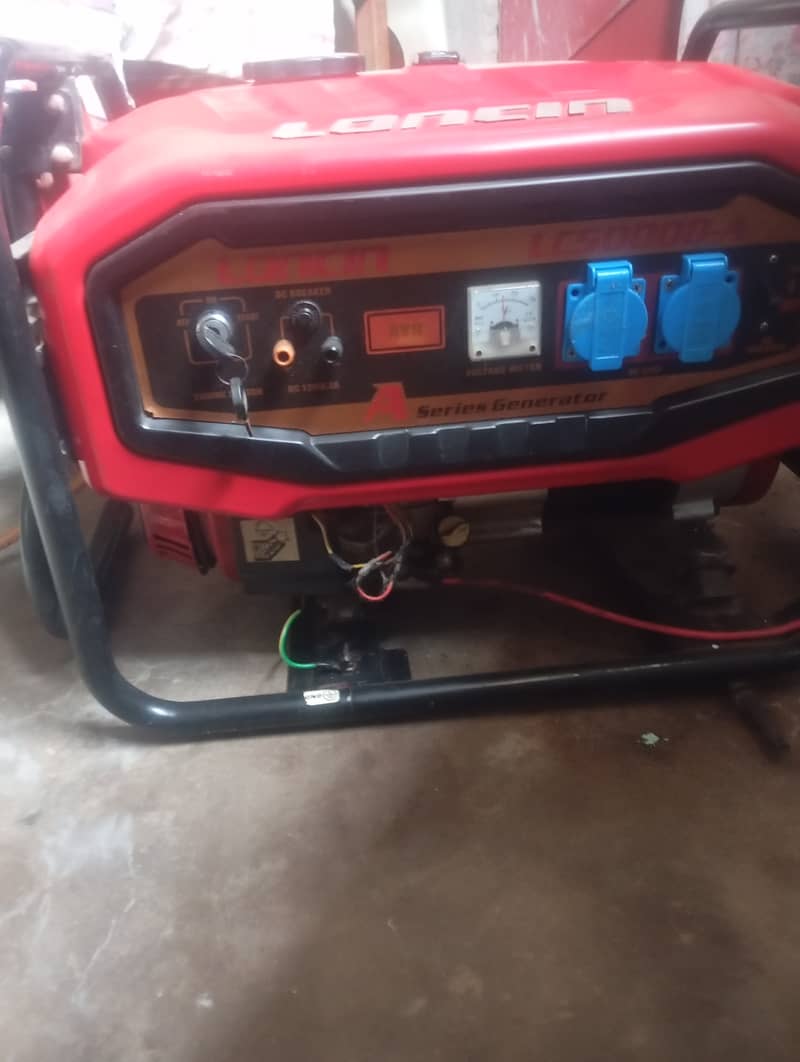 loncin generator 3.5 KVA in good condition working mai hai 4