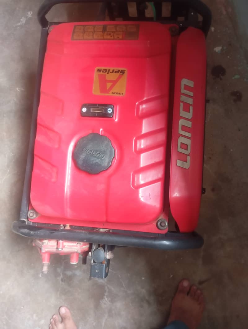 loncin generator 3.5 KVA in good condition working mai hai 5