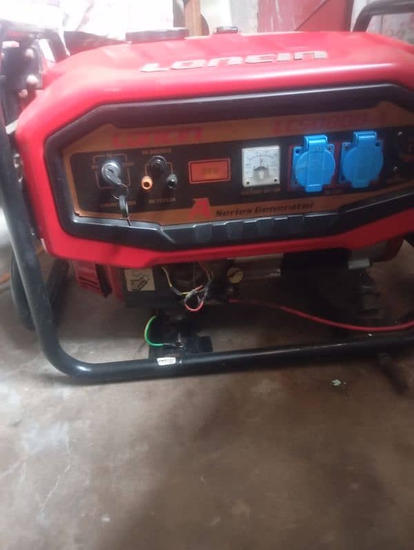 loncin generator 3.5 KVA in good condition working mai hai 9