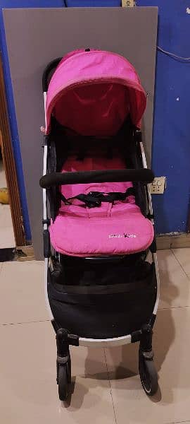 Branded PRAM / STROLLER KIDS PINK 3