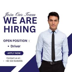 Driver || Jobs in Islamabad || Urgent Hiring 0