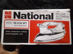 national delux automatic iron 0