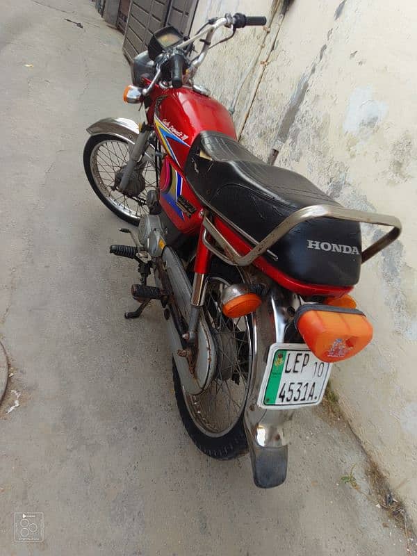 70 cc bike 2010 model 0