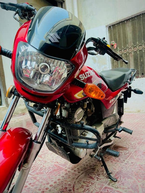 Suzuki gd110s red 20k used self start for sale 2