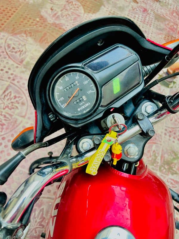 Suzuki gd110s red 20k used self start for sale 3