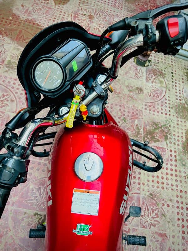 Suzuki gd110s red 20k used self start for sale 4