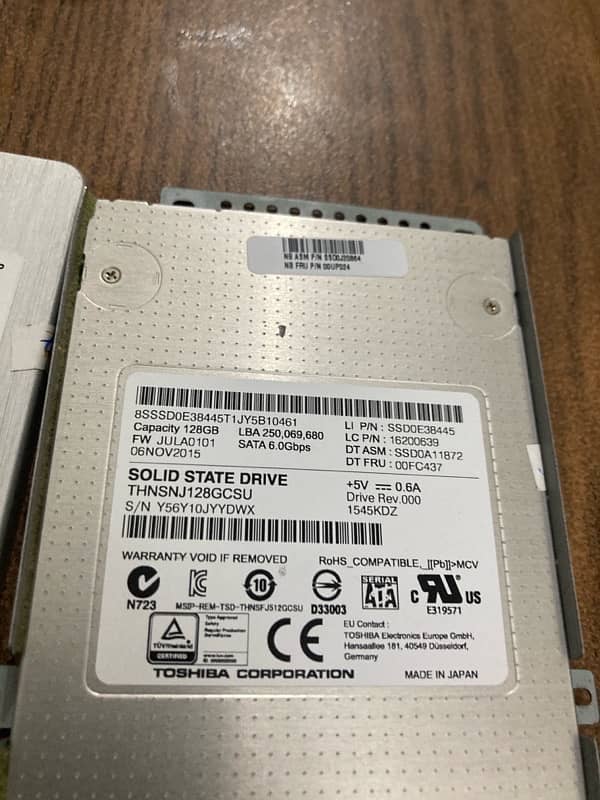 SSD hard 128 Gb 1