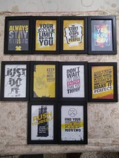 Motivational Quotes Set Pack Of 10 Pcs 0