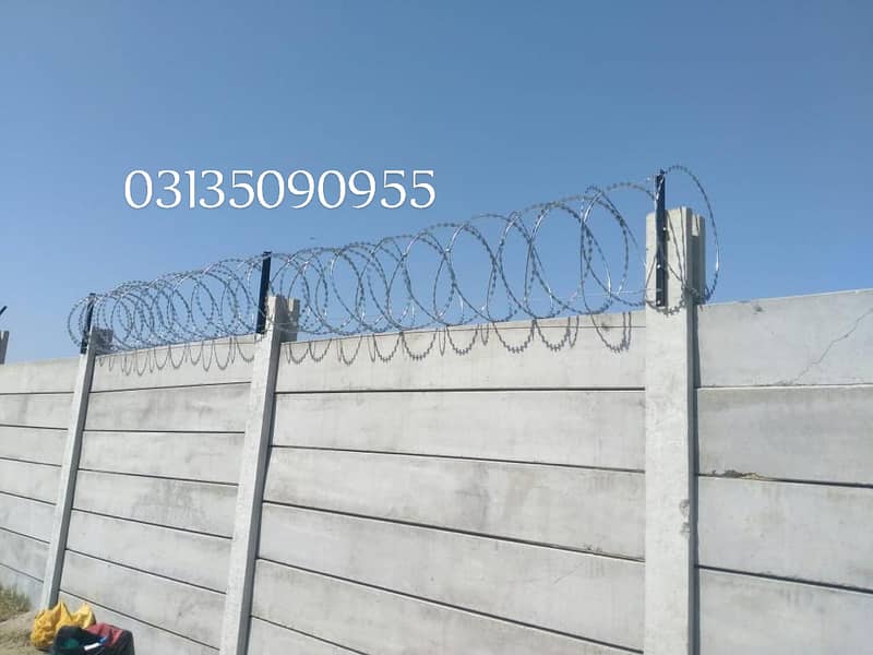 Razorwire, Barbedwire,Fence(Chainlink) installation 8