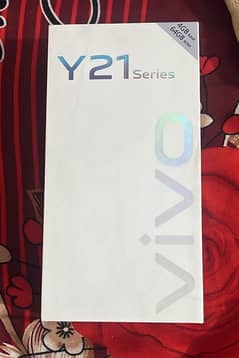 Vivo Y21 Siraf Box Open With Orignal charger + Good condition 0