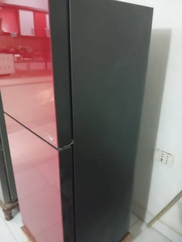 haier glass door fridge 1