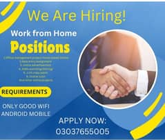 online jobs/full time/part time/simple typing jobs for boys and girls 0