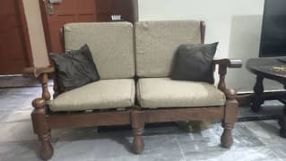 2 seater sofa bench pair urgent sale