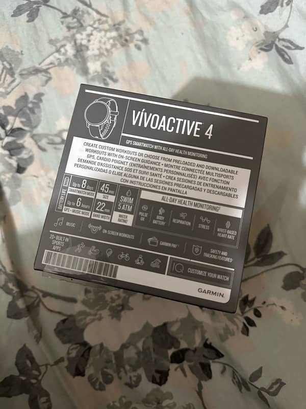 Gramin Vivoactive 4 watch for sale. 1