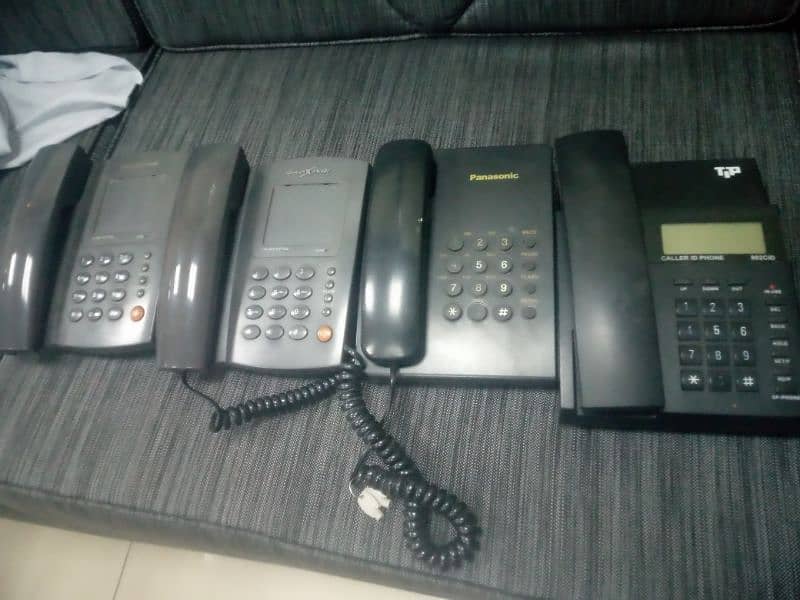 office used Panasonic landline telephone set for sale 2