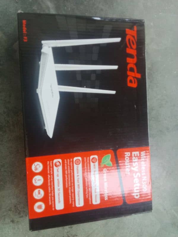 Tenda F3 Router n300 for sale 1