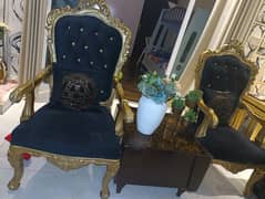 Chairs with table 40k sofa 20 k 0