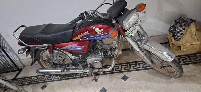 Honda cd 70 2008 model lush condition 1