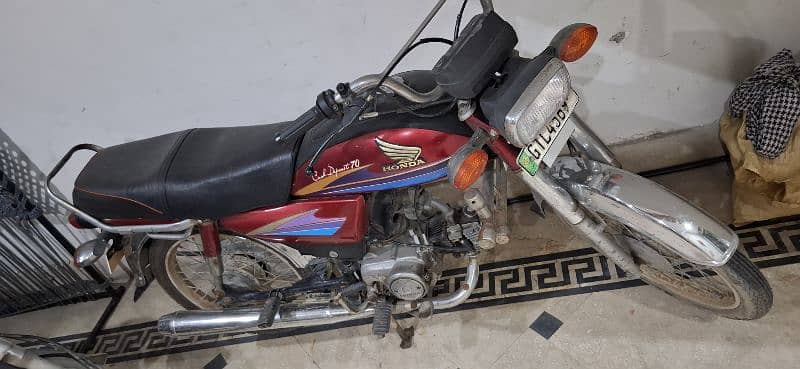 Honda cd 70 2008 model lush condition 3