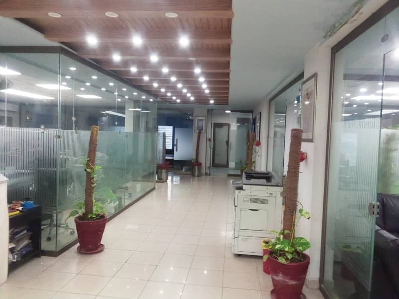 Sami Furnished Area 4000 SqFt Corporate Office Available For Rent On Reasonable Rent Garden Town Lahore 1