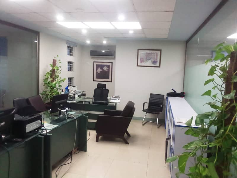 Sami Furnished Area 4000 SqFt Corporate Office Available For Rent On Reasonable Rent Garden Town Lahore 6