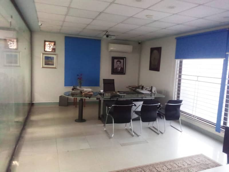 Sami Furnished Area 4000 SqFt Corporate Office Available For Rent On Reasonable Rent Garden Town Lahore 8