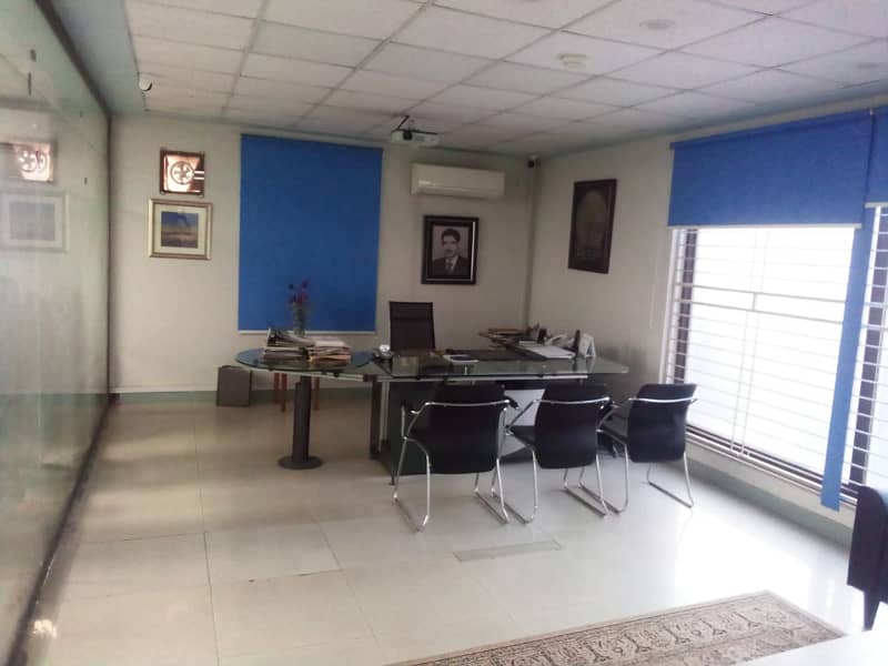 Sami Furnished Area 4000 SqFt Corporate Office Available For Rent On Reasonable Rent Garden Town Lahore 11