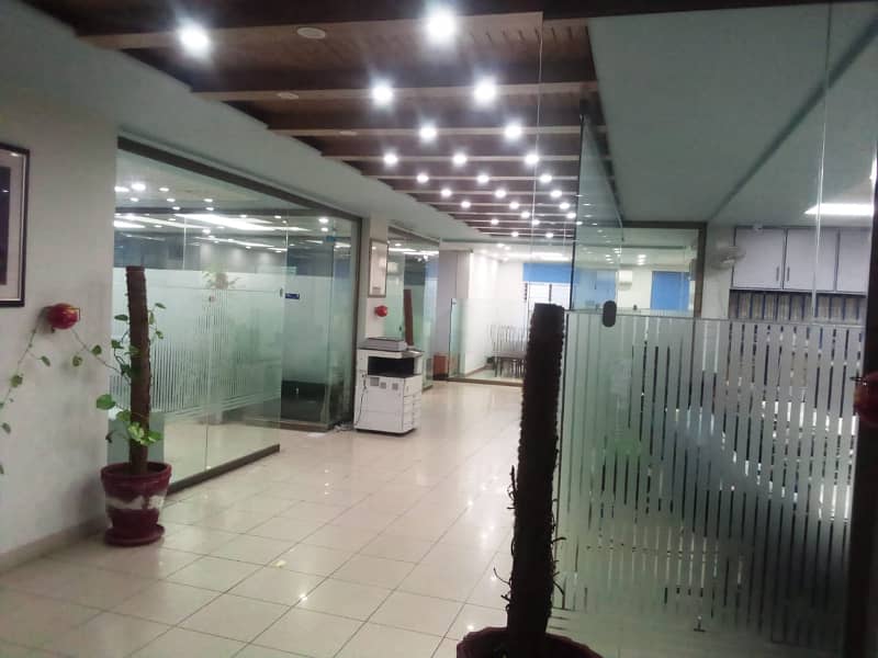 Sami Furnished Area 4000 SqFt Corporate Office Available For Rent On Reasonable Rent Garden Town Lahore 13