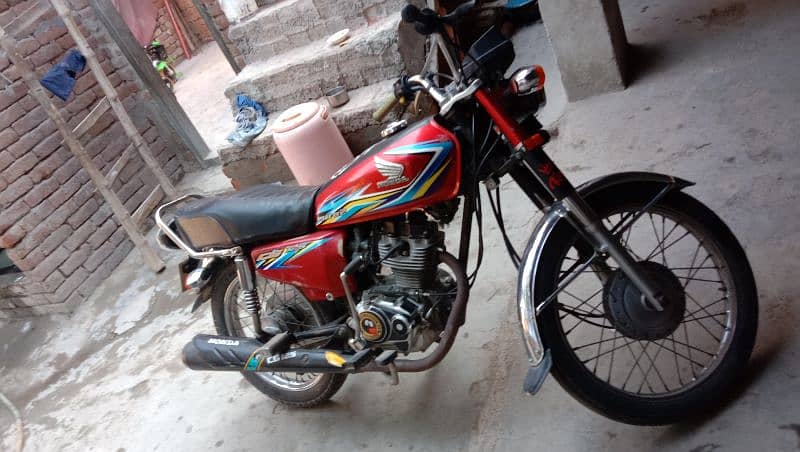 Honda cg 125 sale model 2017-2018 10