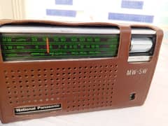 Radio National Panasonic 2 band MW SW