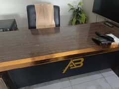 office table with  attach computer table urgent sale