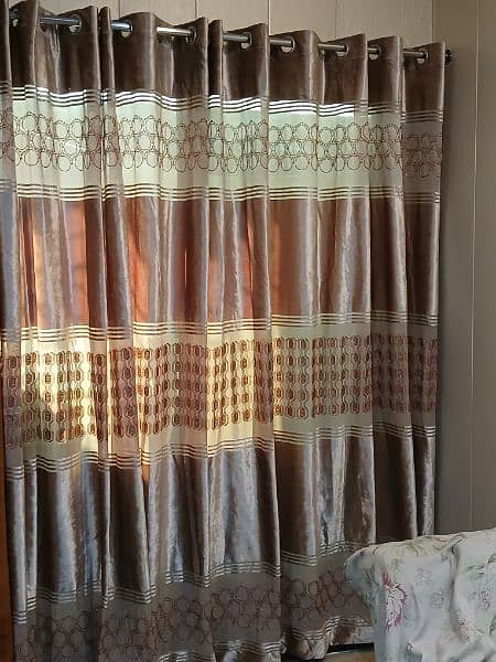 imported velvet curtain 1