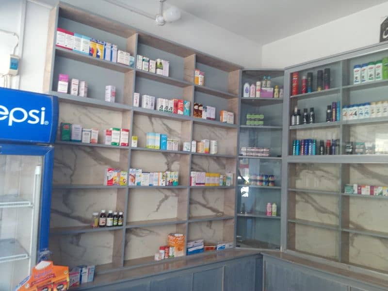 shelves and rack for medical store 3